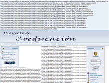 Tablet Screenshot of coeducacion.iesnazari.com